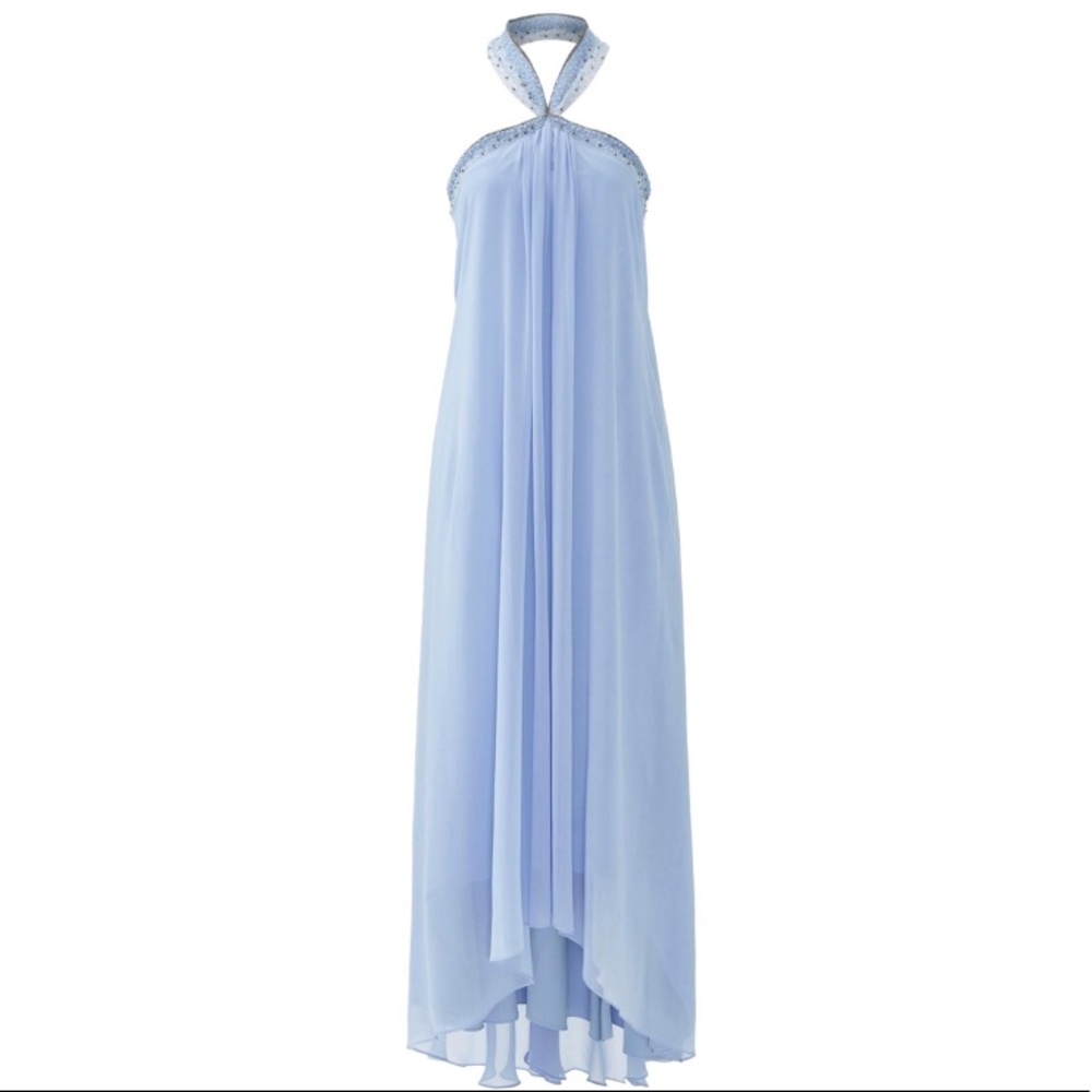 Badgley Mischka Periwinkle Gown - Picture 4 of 10